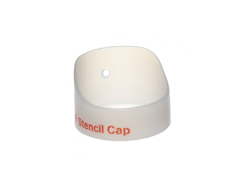Stencil cap