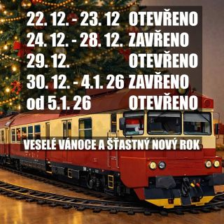 Kamenná prodejna Pantograff bude do konce roku otevřená následovně. V tyto dny budou také expedovány objednávky z eshopu...